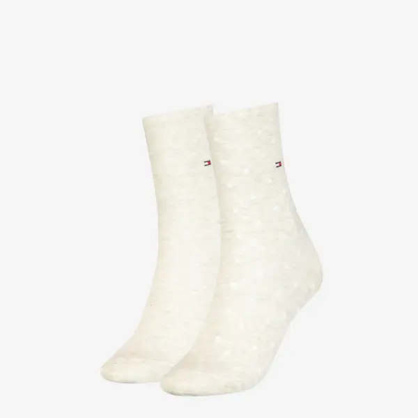 100001493-005 Tommy Hilfiger ženske čarape Women Sock Dot 2P light beige melange