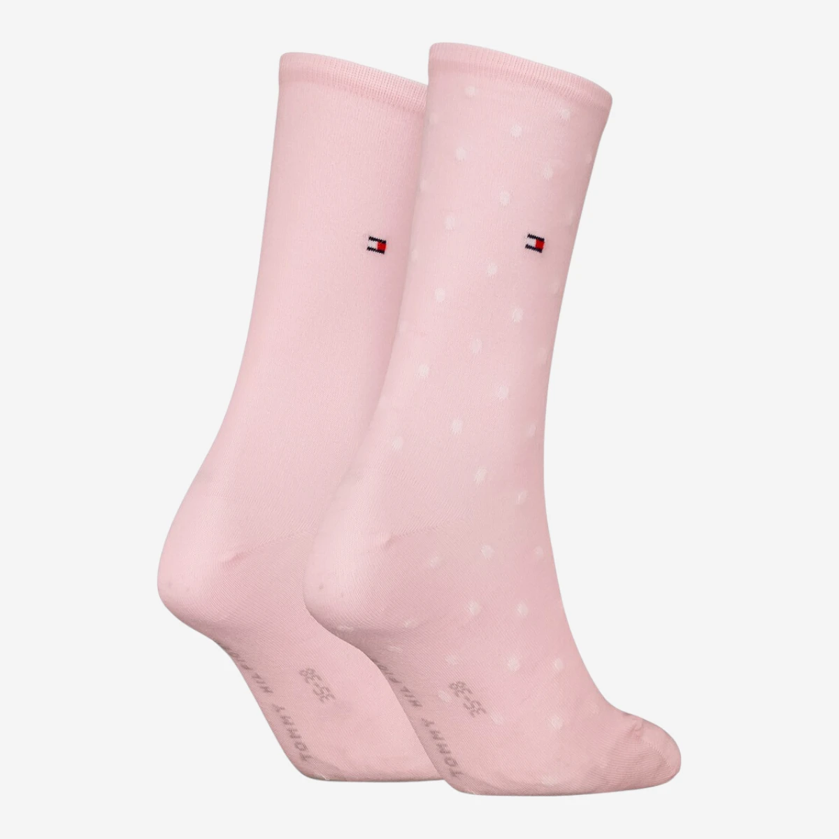 100001493-036 Tommy Hilfiger ženske čarape Women Sock Dot 2P light pink