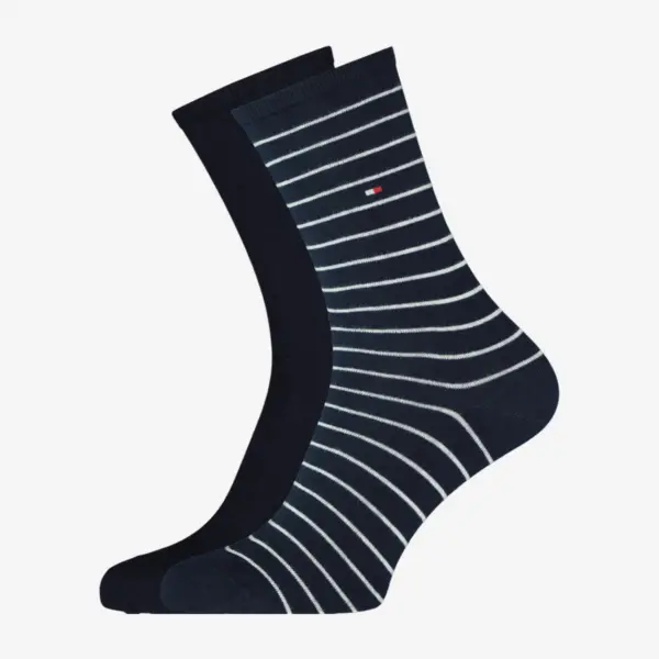 100001494-003 Tommy Hilfiger ženske čarape  Stripe 2P stripe midnight blue