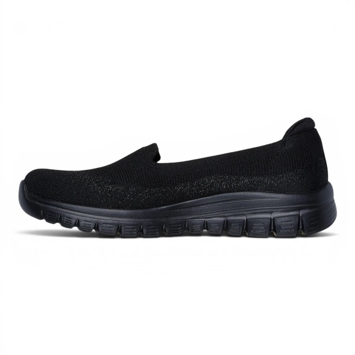 100697-BBK Crne ženske slip-on cipele Graceful View Find – Skechers