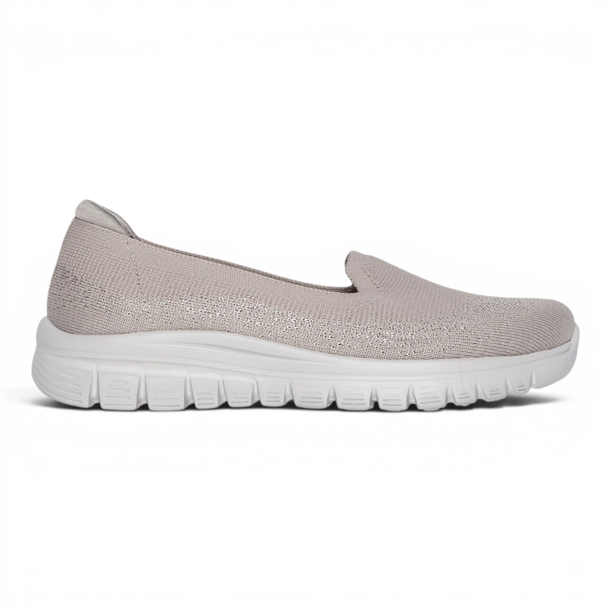 100697-TPE Ženske slip-on Skechers Graceful View Find taupe