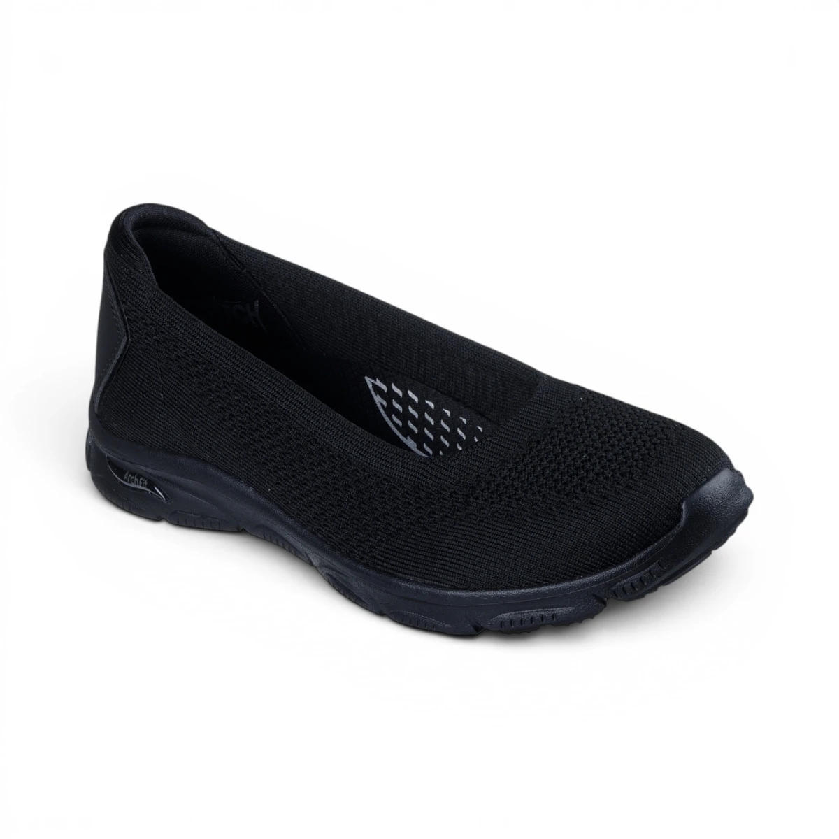 100729-BBK Ženske slip-on Arch Fit Sunny Zen Walk crne Skechers