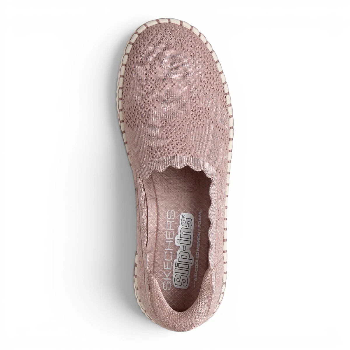 100904-MVE Ženske slip-on Wilshire Blvd True Charm roza Skechers