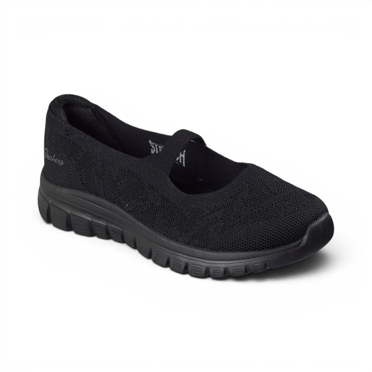 100966-BBK Ženske slip-on Graceful Chic Motion crne Skechers