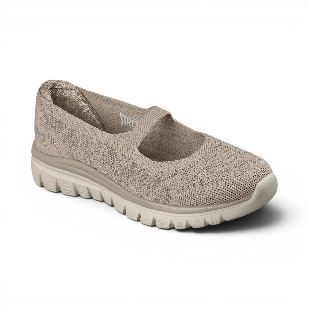 100966-TPE Ženske slip-on Graceful Chic Motion Taupe Skechers