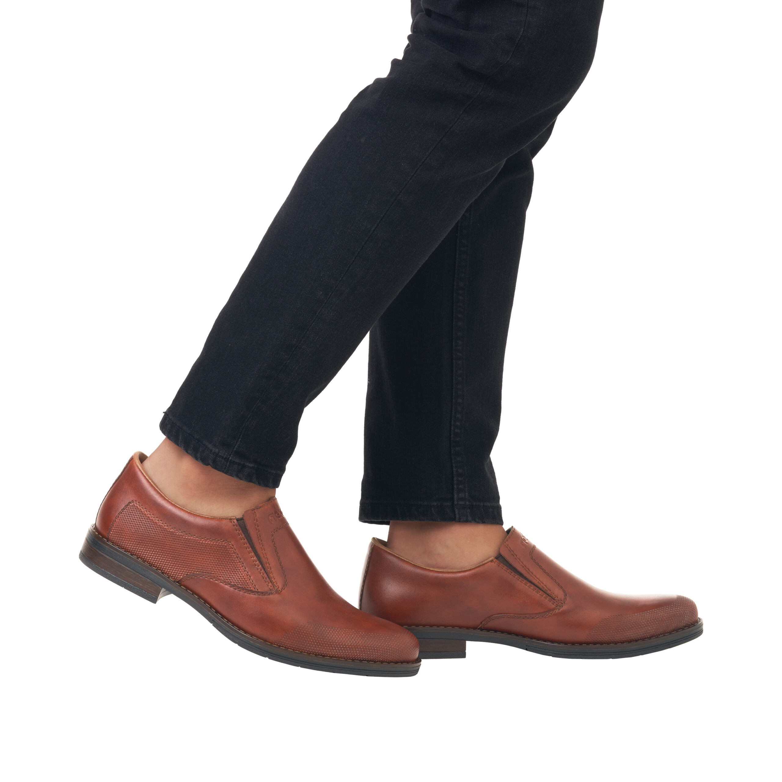 10350-24 Muške Smeđe Casual Mokasine- Rieker