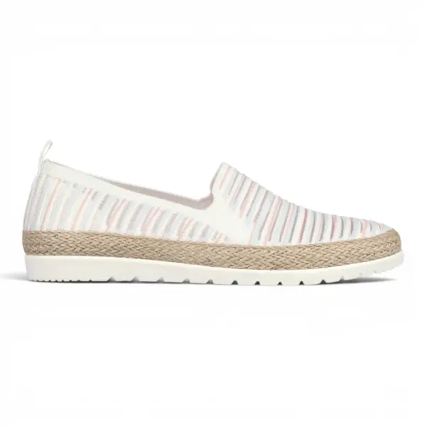Ženske slip-on Flexpadrille 3.0 espadrile bijele Skechers