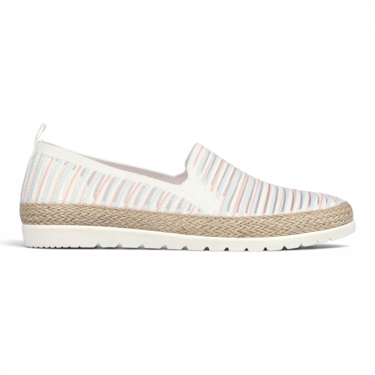 113980-WMLT Ženske slip-on Flexpadrille 3.0 espadrile bijele Skechers