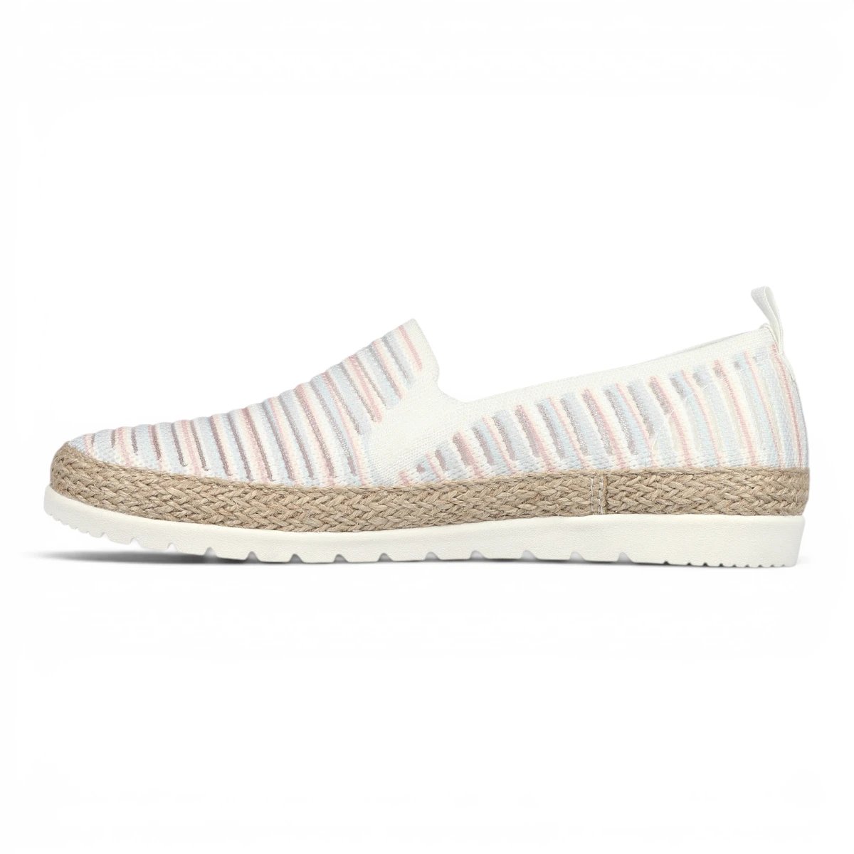 113980-WMLT Ženske slip-on Flexpadrille 3.0 espadrile bijele Skechers