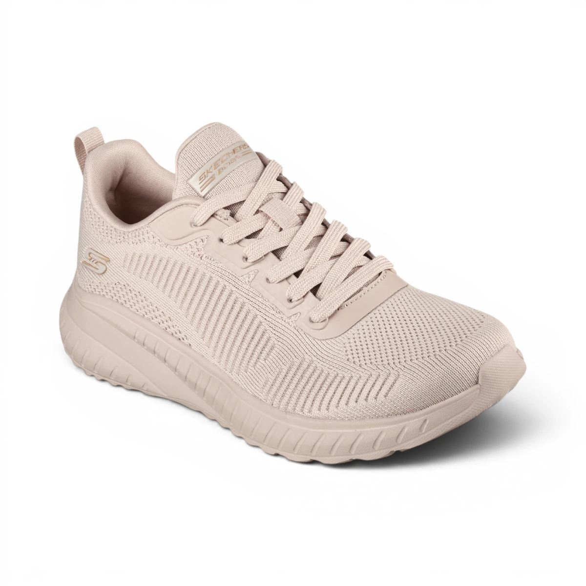 117209-NUDE Ženske tenisice BOBS Squad Chaos nude Skechers
