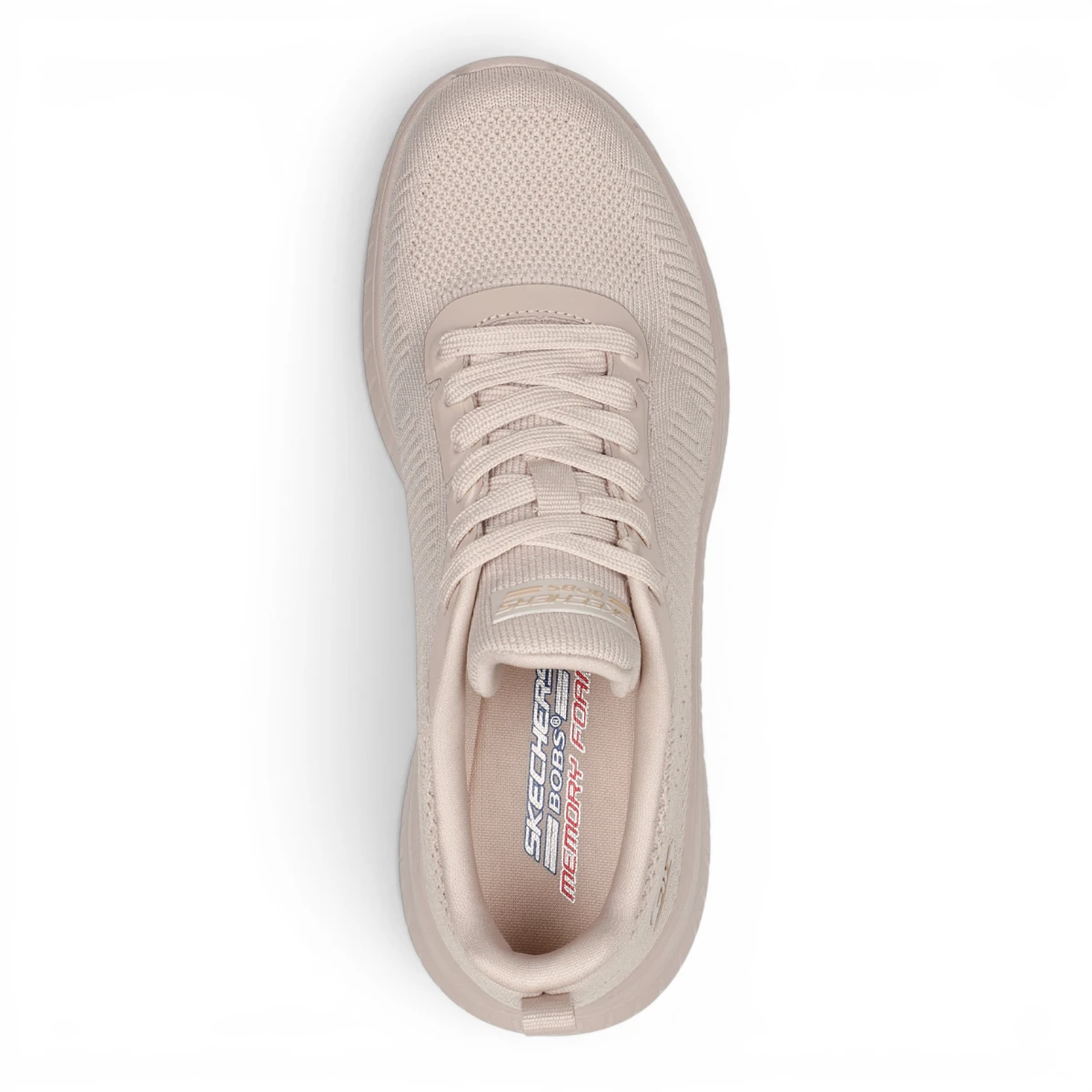 117209-NUDE Ženske tenisice BOBS Squad Chaos nude Skechers