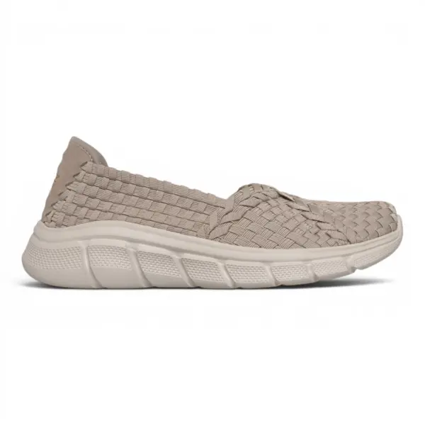 Ženske slip-on BOBS B Flex Flex taupe Skechers