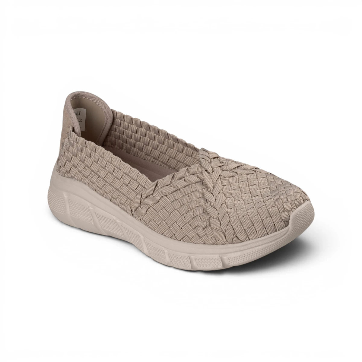 117323-TPE Ženske slip-on BOBS B Flex Flex taupe Skechers
