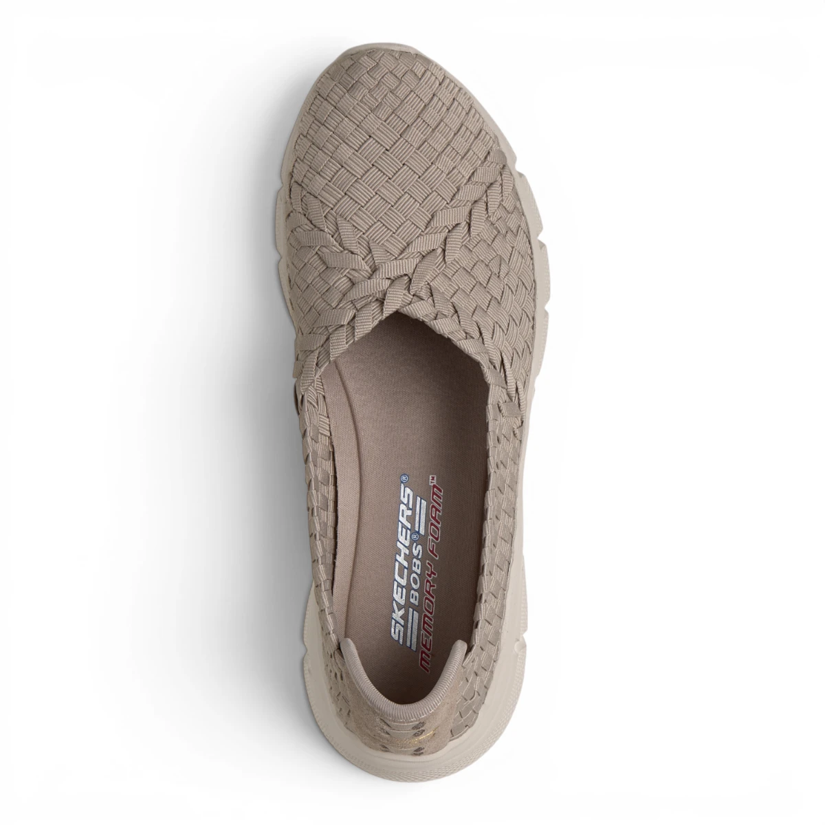 117323-TPE Ženske slip-on BOBS B Flex Flex taupe Skechers