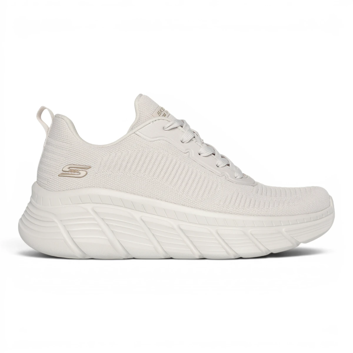 117385-OFWT Ženske tenisice BOBS B Flex Hi Flying bež Skechers