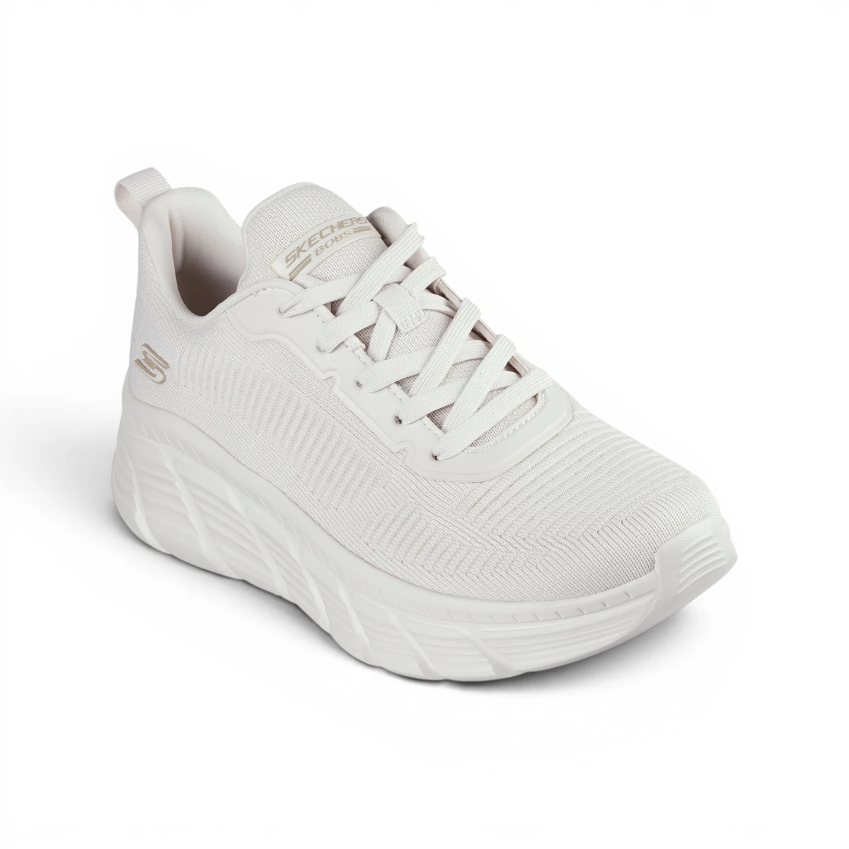 117385-OFWT Ženske tenisice BOBS B Flex Hi Flying bež Skechers