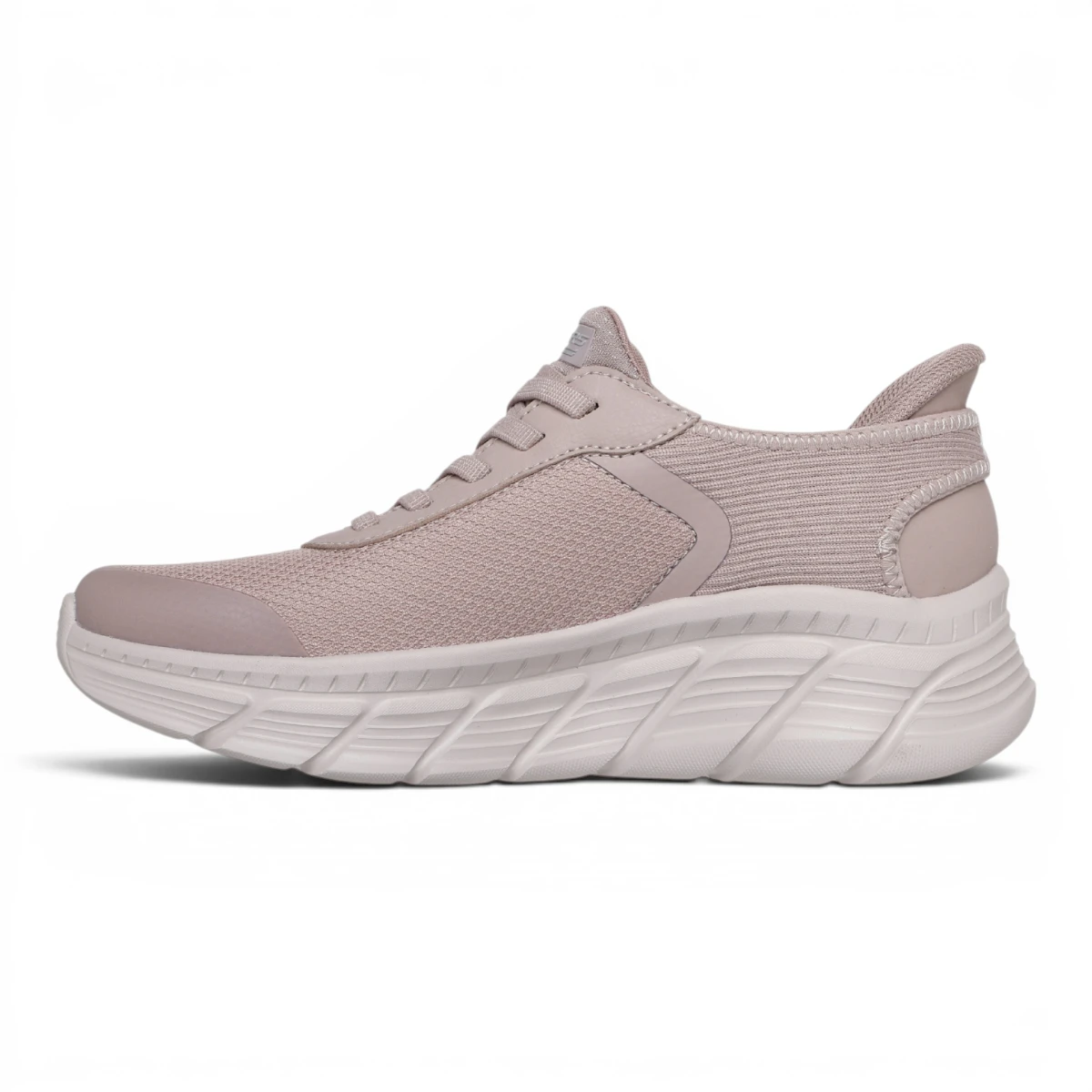 117391-TPE Ženske slip-on BOBS B Flex Hi Linear Force taupe Skechers