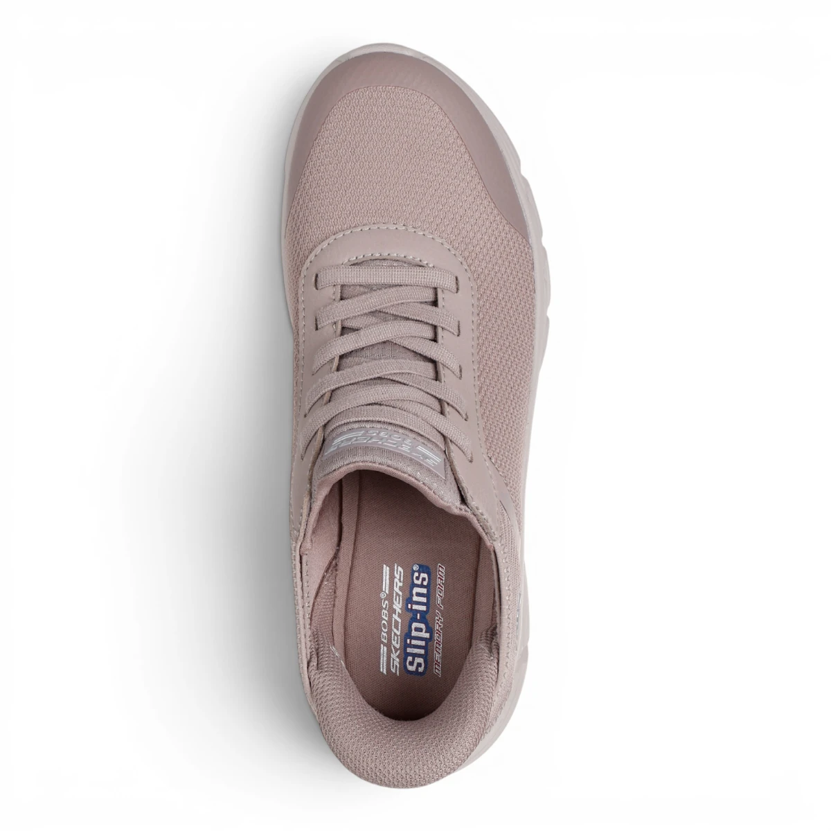 117391-TPE Ženske slip-on BOBS B Flex Hi Linear Force taupe Skechers