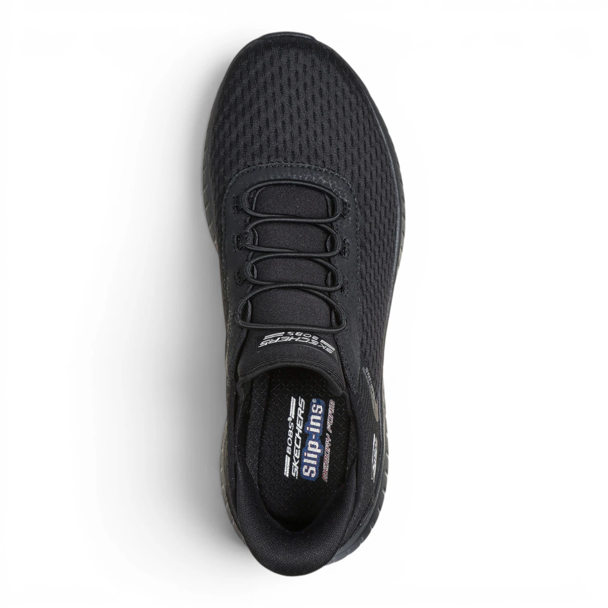 117504-BBK Ženske tenisice BOBS Squad Chaos In Color crne Skechers