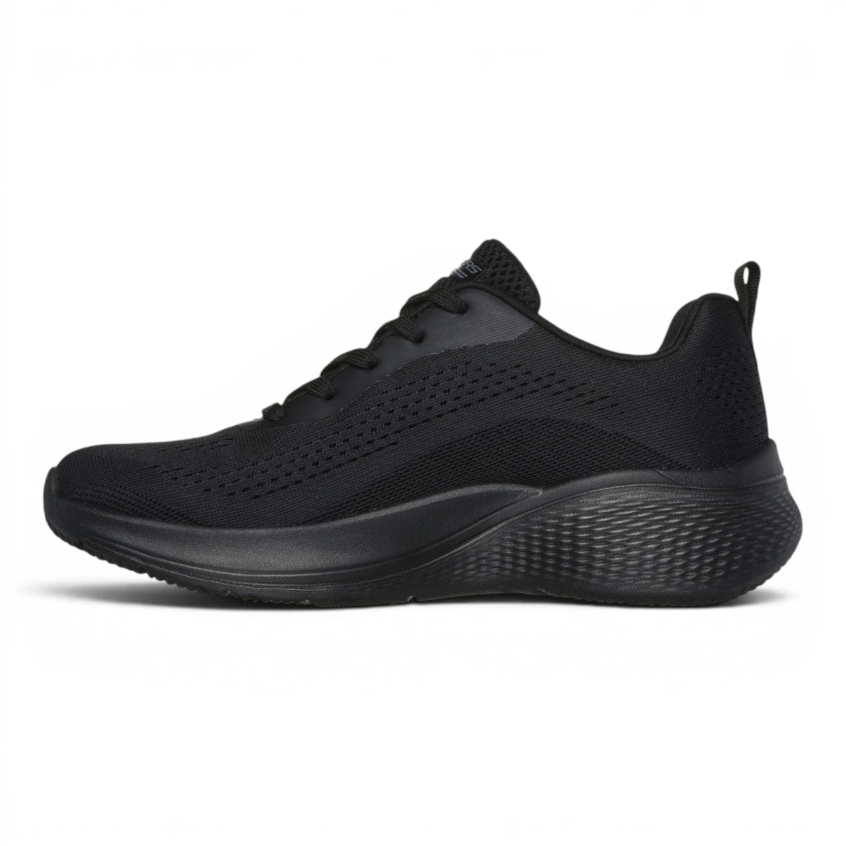 117550-BBK Ženske tenisice BOBS Infinity crne Skechers