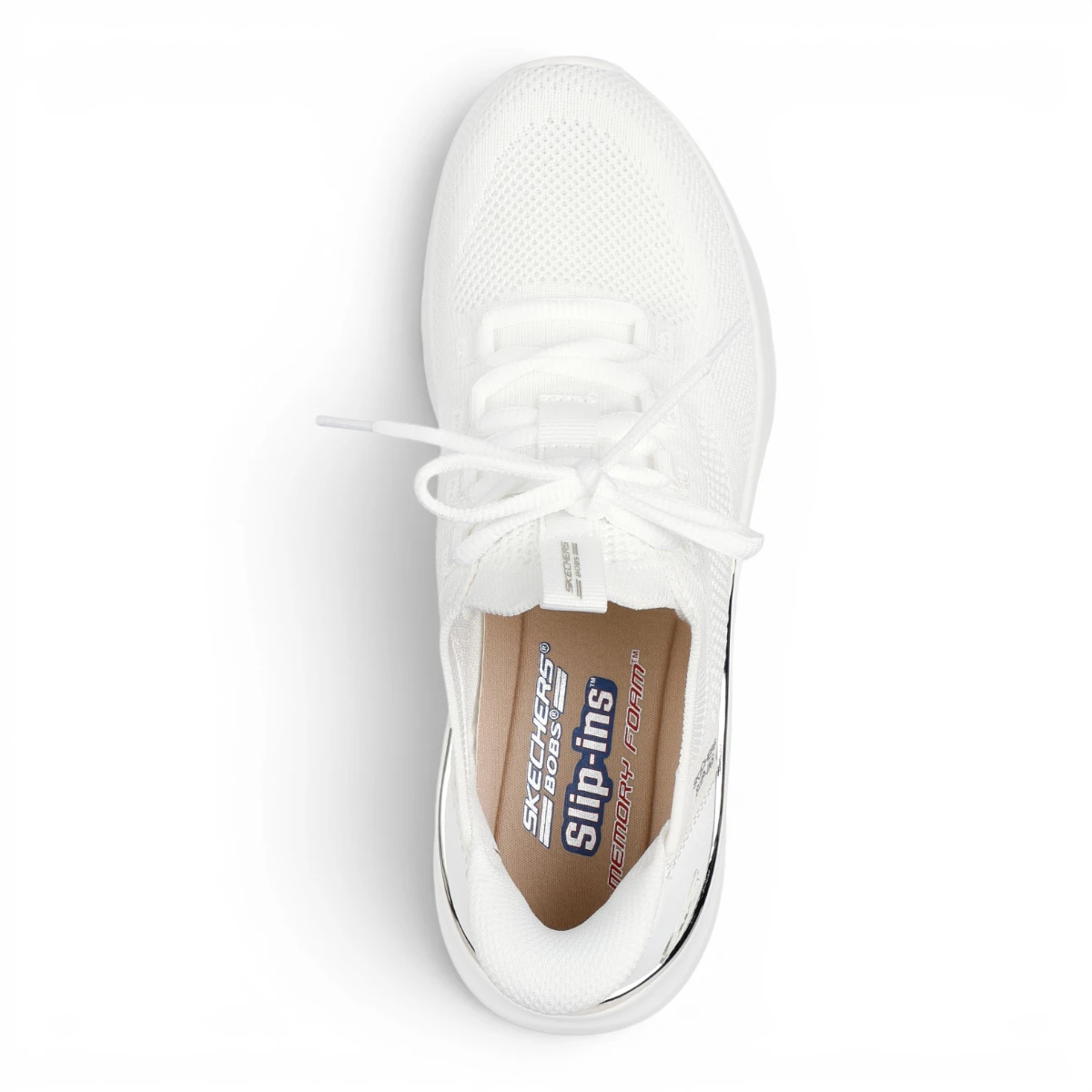 117617-WHT Ženske slip-on BOBS B Love True Delight bijele Skechers