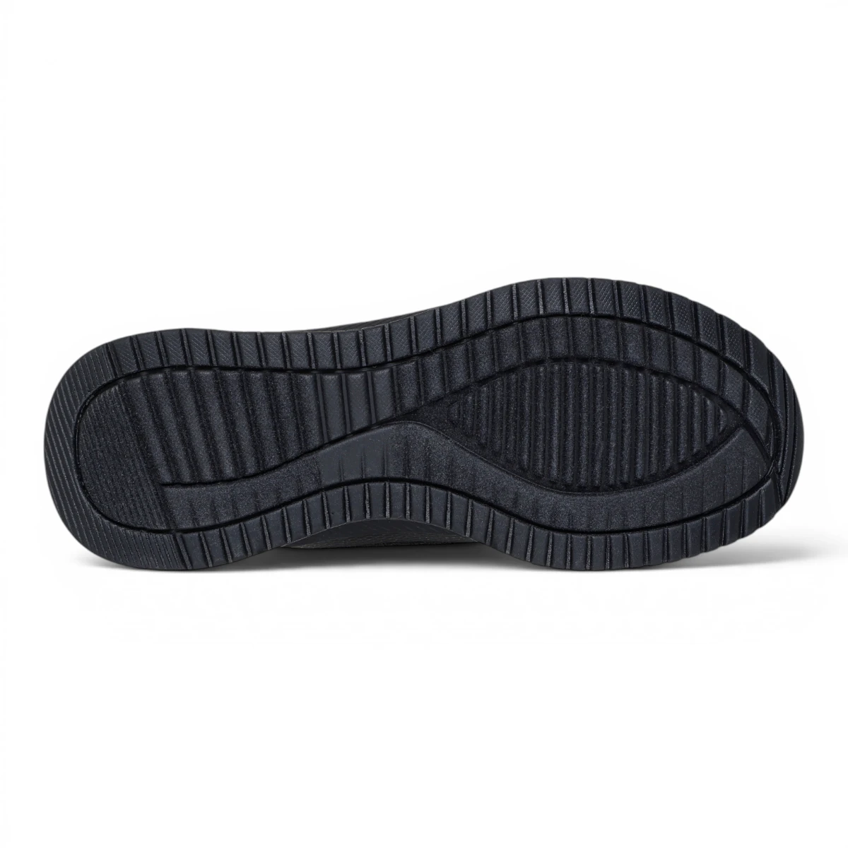 117624-BBK Ženske slip-on BOBS Squad 4 Staple Look crne Skechers