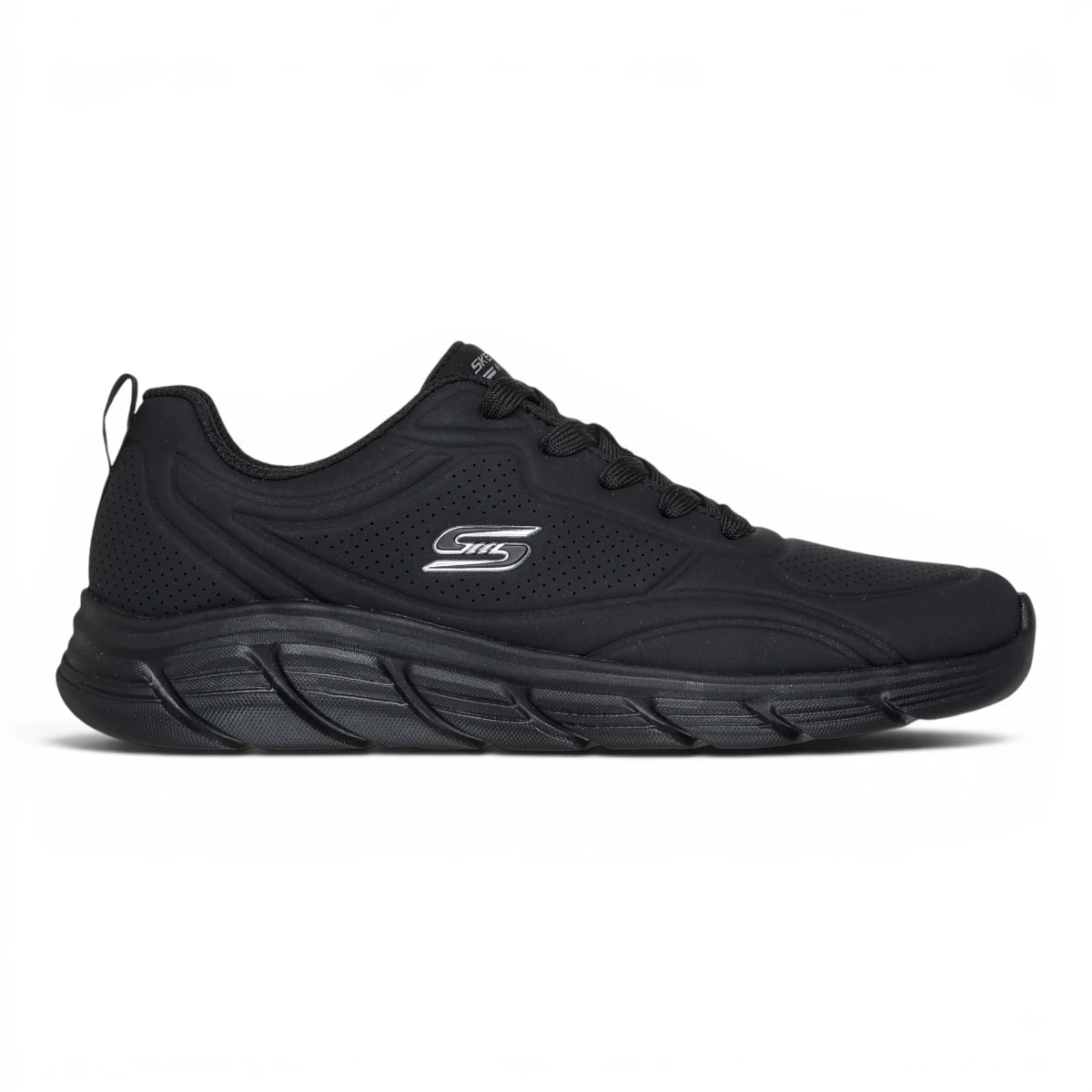 117715-BBK Skechers BOBS B FLEX LO - COOL EASE