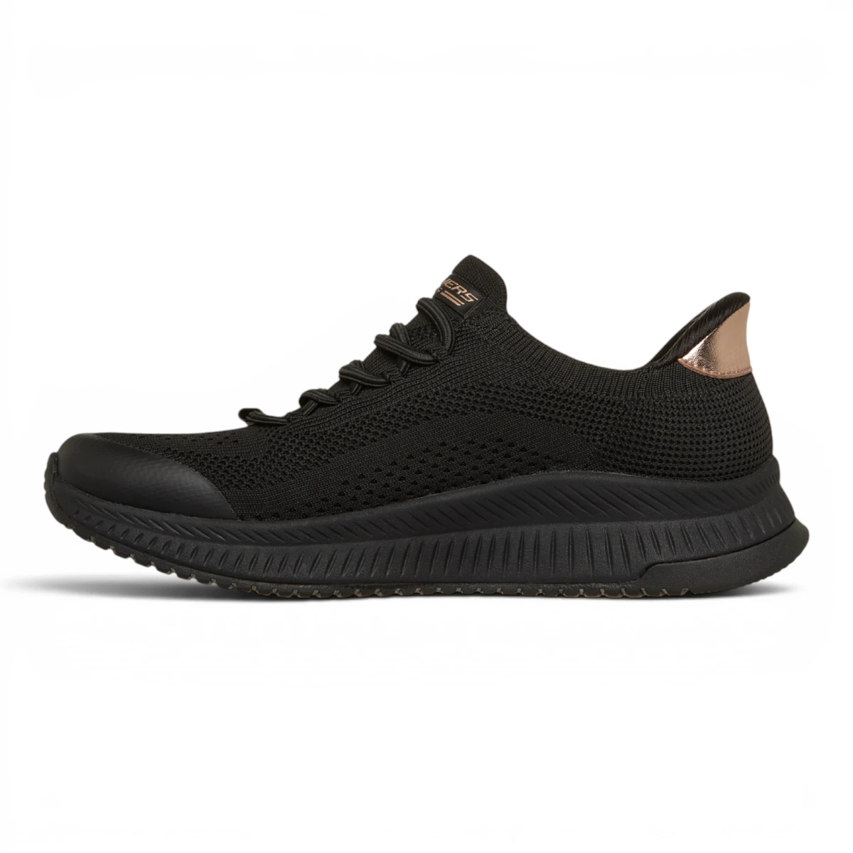 117743-BBK Crne ženske tenisice BOBS Squad 4 Dire Step – Skechers