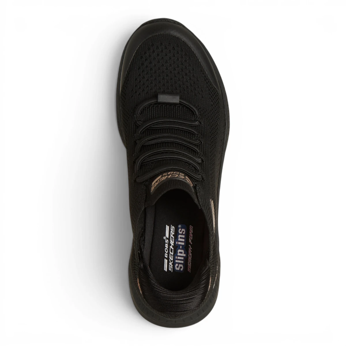 117743-BBK Crne ženske tenisice BOBS Squad 4 Dire Step – Skechers