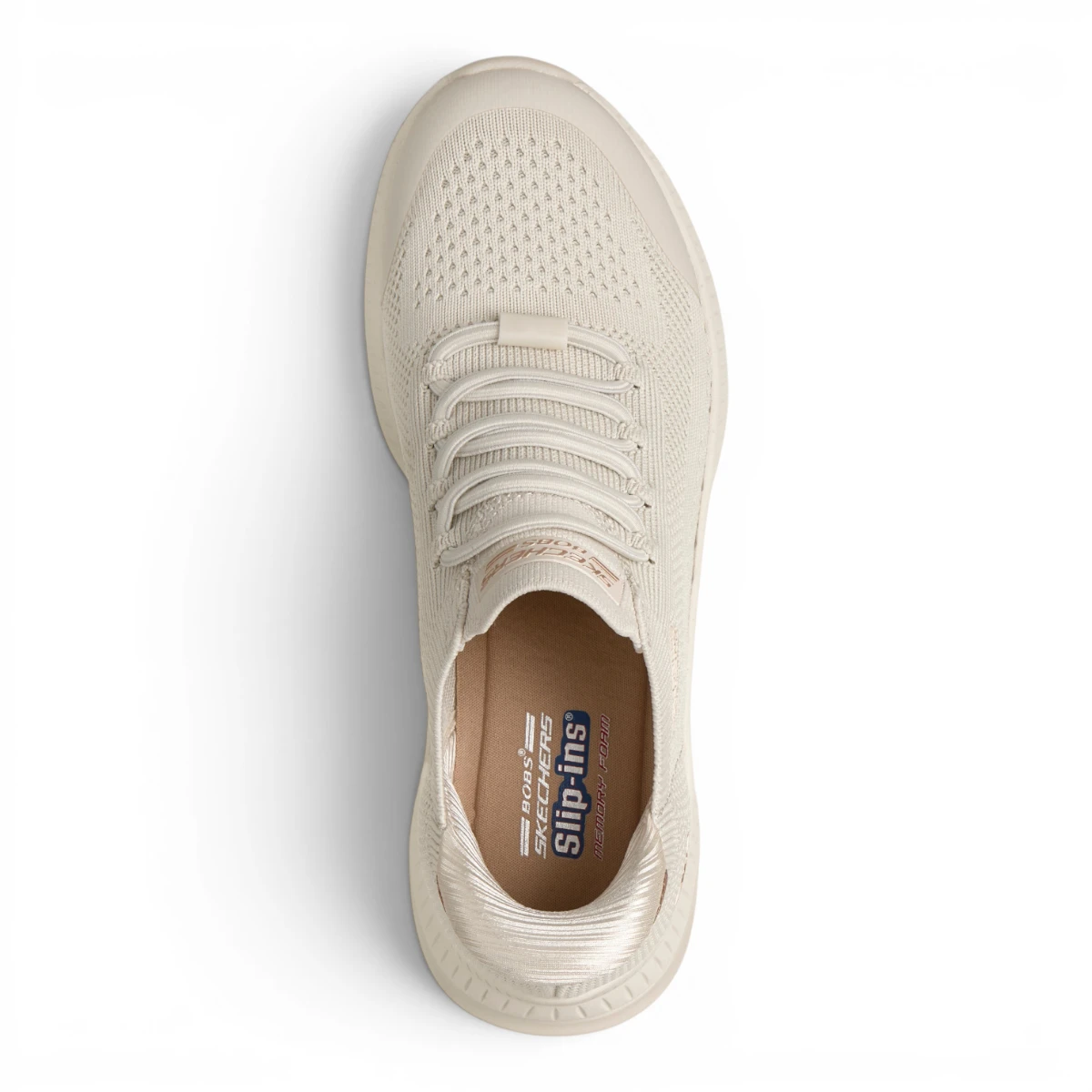 117743-OFWT Bež ženske tenisice BOBS Squad 4 Dire Step – Skechers