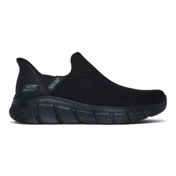 Crne muške mokasine BOBS B Flex Resili – Skechers