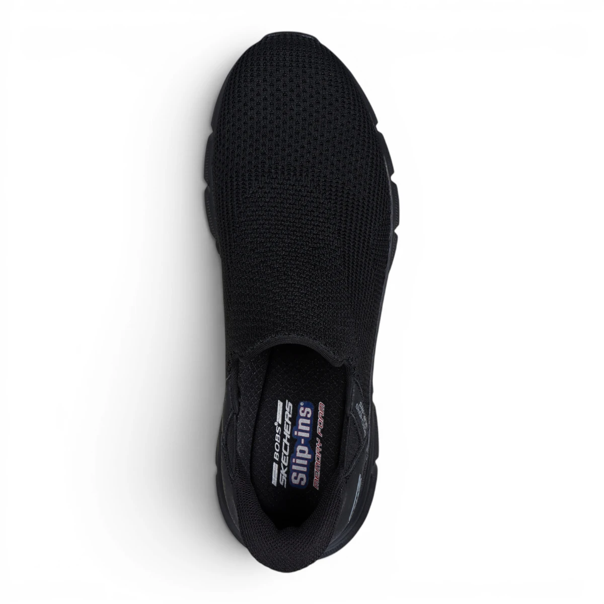 118306-BBK Crne muške mokasine BOBS B Flex Resili – Skechers