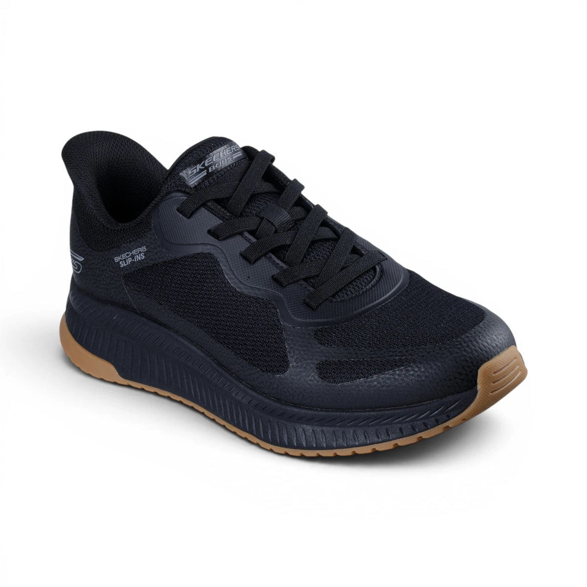 118423-BBK Crne muške tenisice BOBS Squad 4 – Skechers