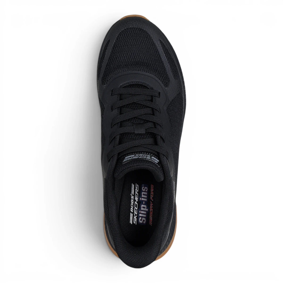 118423-BBK Crne muške tenisice BOBS Squad 4 – Skechers