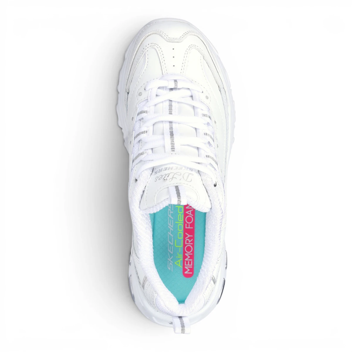 11931-WSL D'Lites Fresh Start tenisice bijelo-srebrne – Skechers
