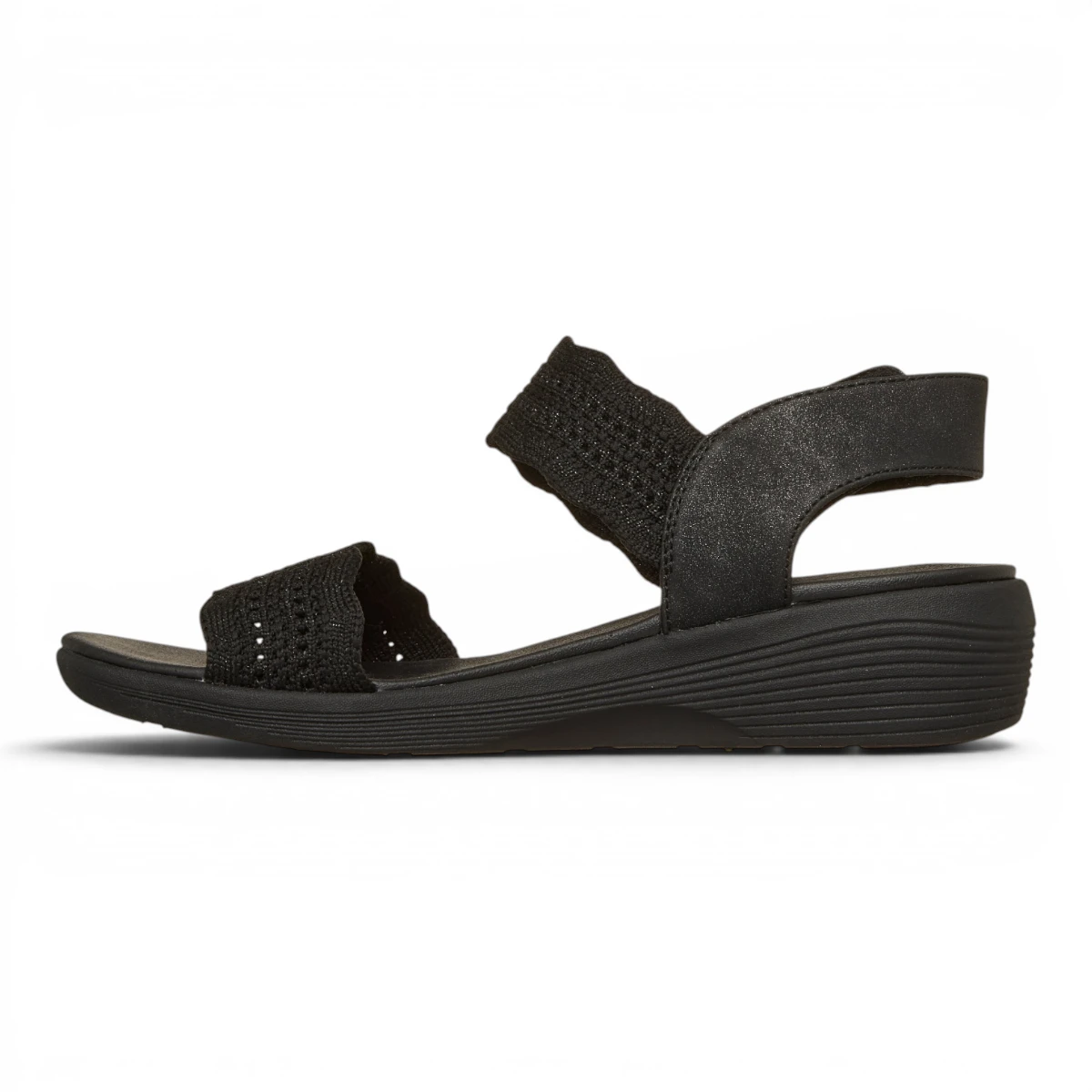 119559-BBK Crne ženske sandale Arya Favorite Finds – Skechers