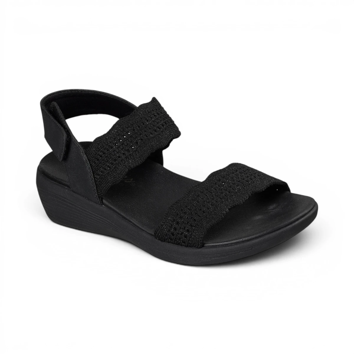 119559-BBK Crne ženske sandale Arya Favorite Finds – Skechers