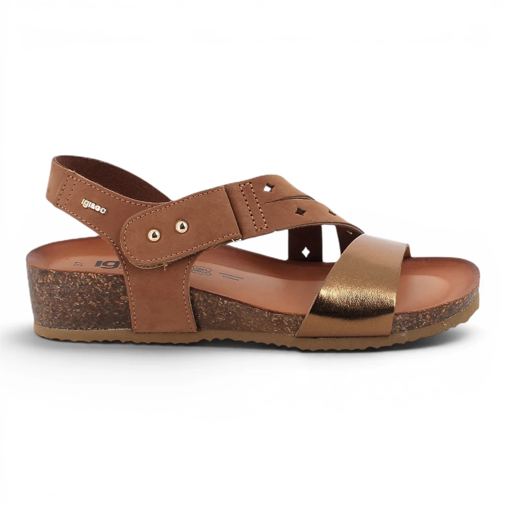 1197122 Brončane ženske sandale Brandy Bronzo – Ig&Co