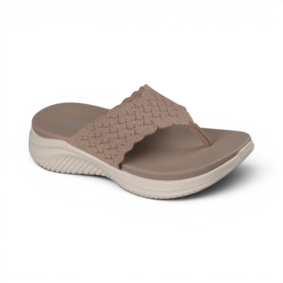119971-MOC Smeđe ženske natikače Ultra Flex 3.0 Sandal Rhythm – Skechers