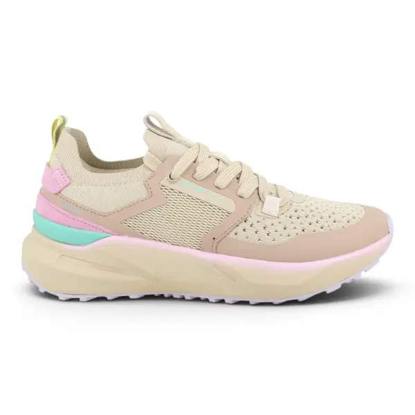 EXTR4 Tenisice Beige Rosa
