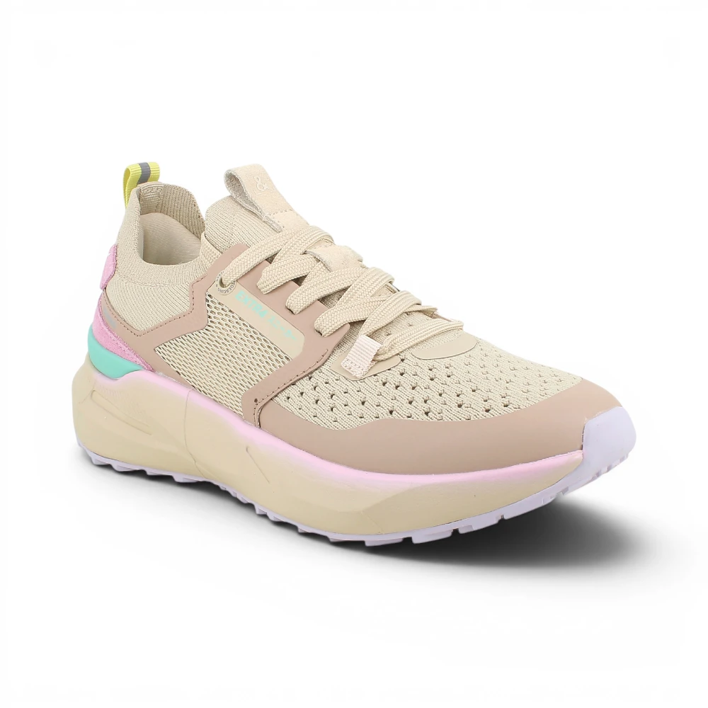 1207022 EXTR4 Tenisice Beige Rosa