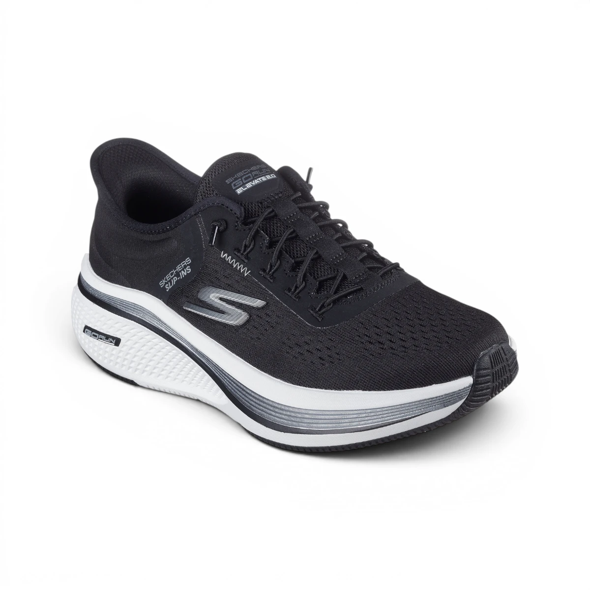 129006-BKW Crno-bijele ženske tenisice Go Run Elevate 2.0 – Skechers