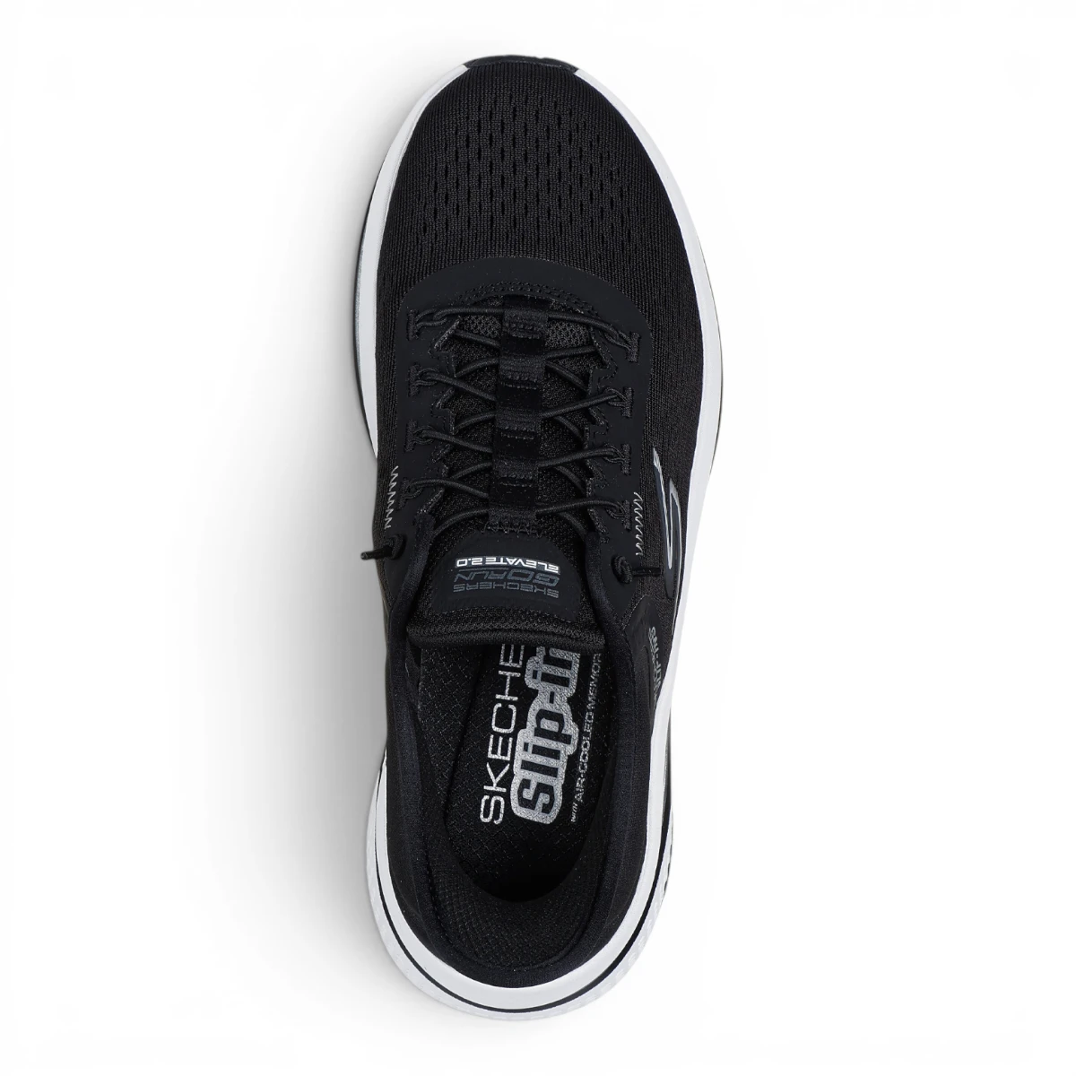129006-BKW Crno-bijele ženske tenisice Go Run Elevate 2.0 – Skechers