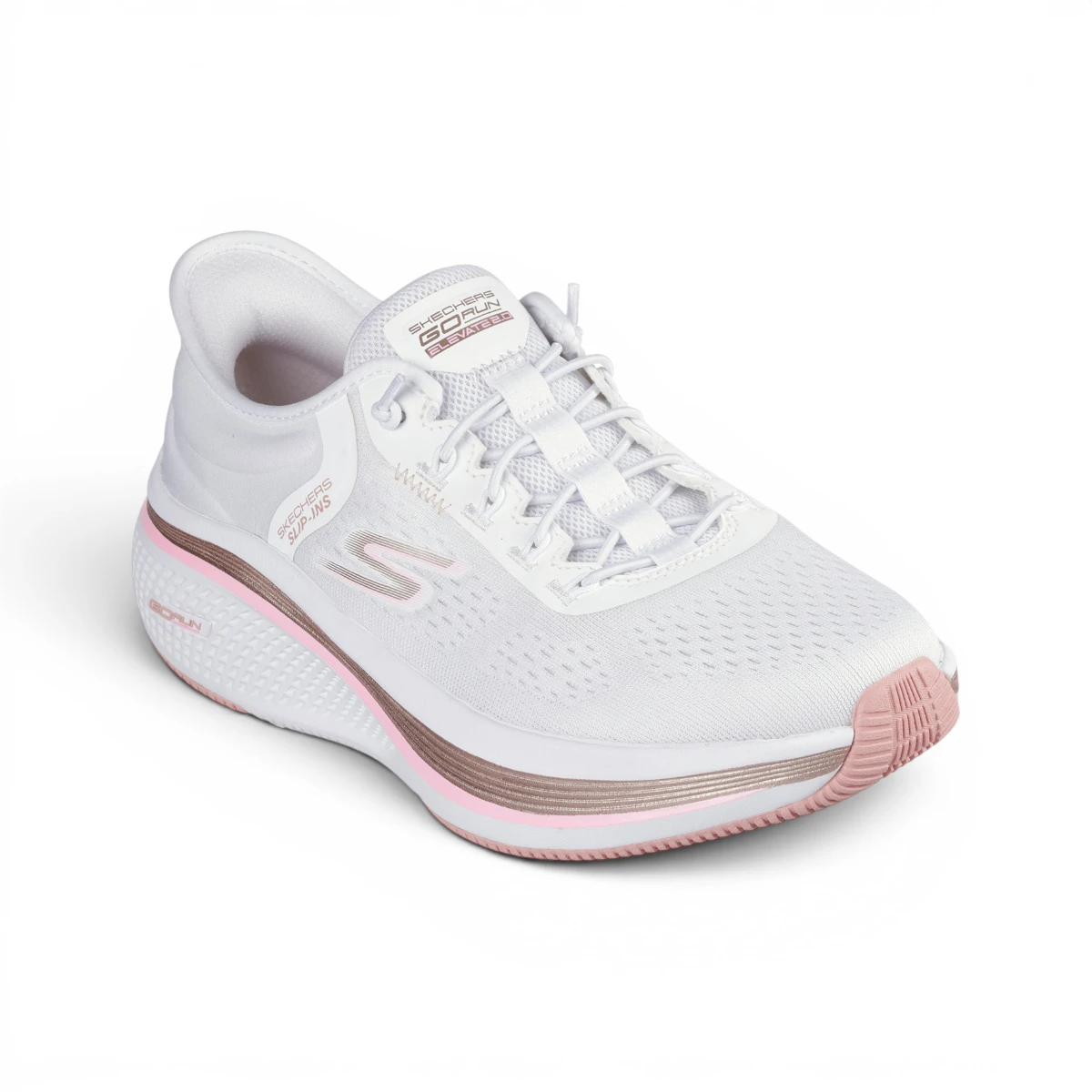 129006-WPK Bijele ženske tenisice GO RUN Elevate 2.0 – Skechers