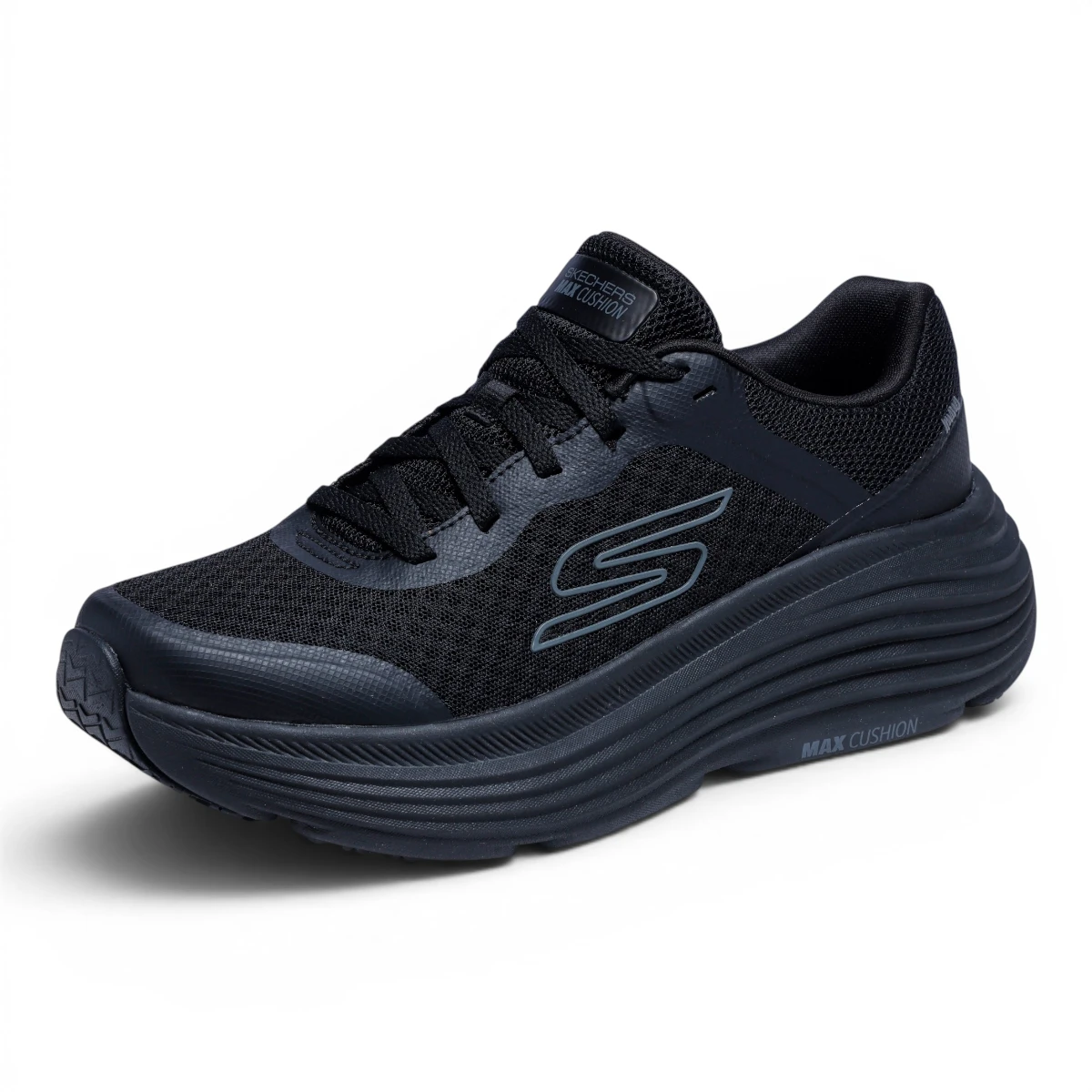 129470-BBK Skechers MAX CUSHIONING ENDEAVOUR - CA BBK