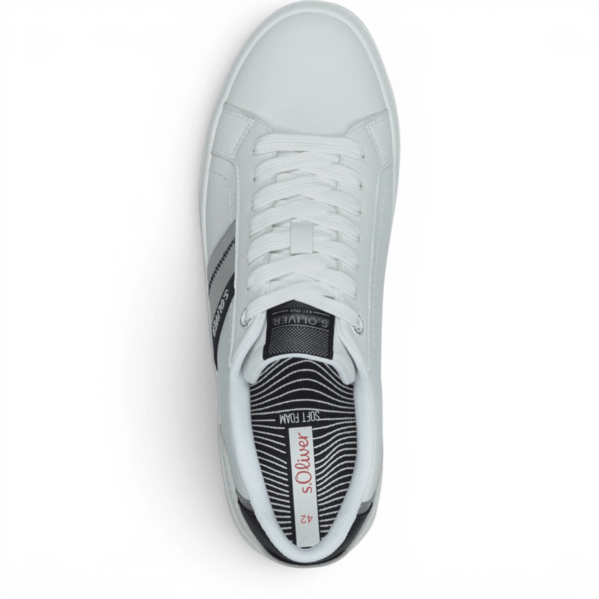 13607-44-100 s.Oliver muške tenisica WHITE