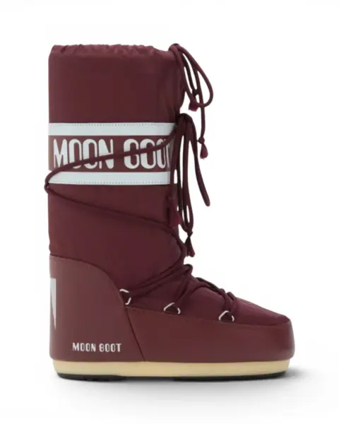 Moon Boot Icon Nylon Burgundy