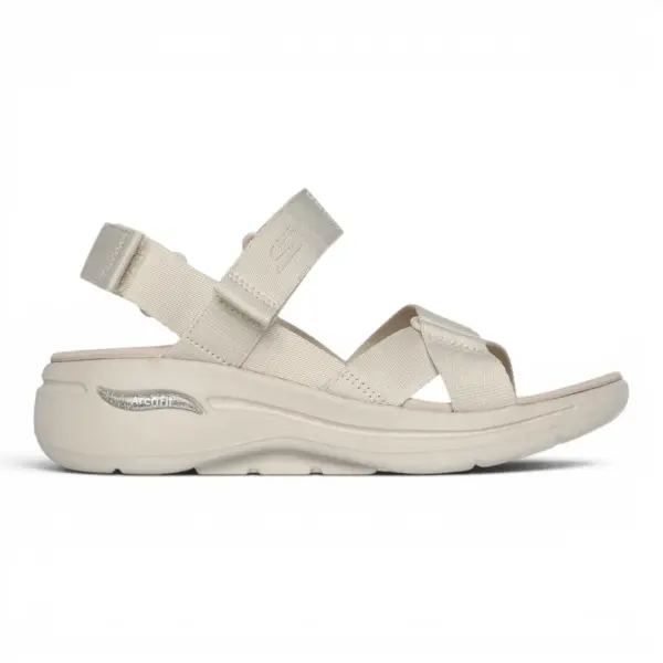 Bež ženske sandale GO WALK Arch Fit Sandal Attraction – Skechers