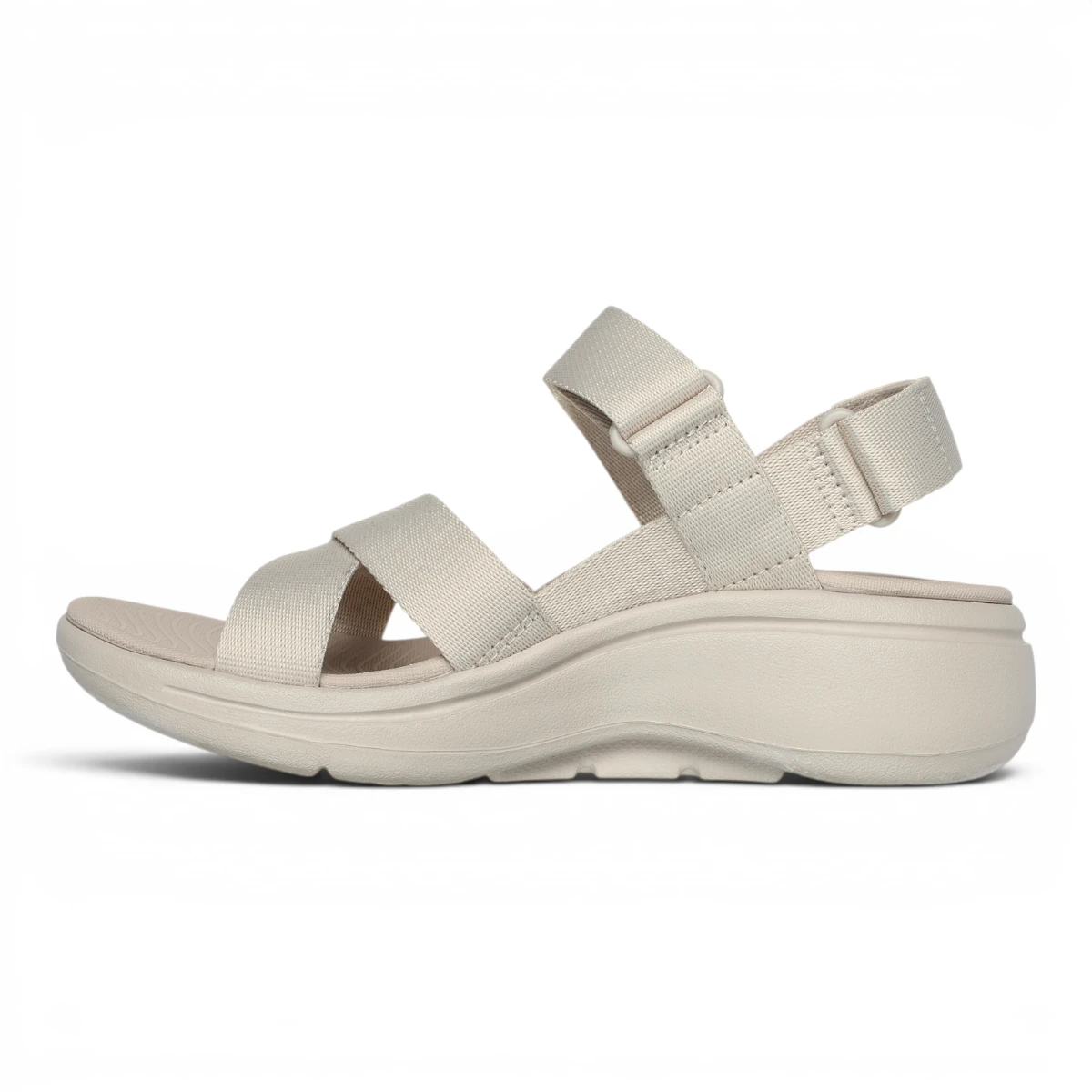 140808-NAT Bež ženske sandale GO WALK Arch Fit Sandal Attraction – Skechers