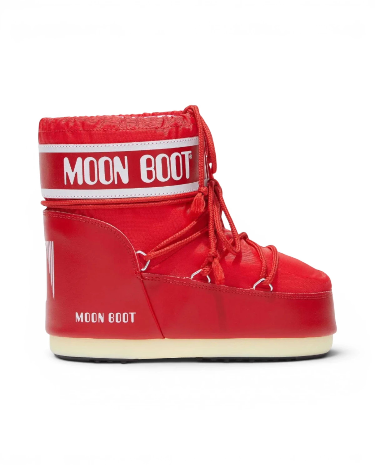 1409340-D001 Moon Boot Icon Low Nylon Red